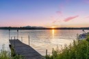 Vue sur l'eau - 185 Rue Du Val-Joli, Sainte-Catherine-De-Hatley, QC  - Outdoor With Body Of Water With View 