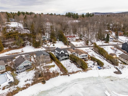 Photo aérienne - 185 Rue Du Val-Joli, Sainte-Catherine-De-Hatley, QC - Outdoor With View
