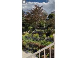 Stairs to the Back Yard Garden Oasis - 