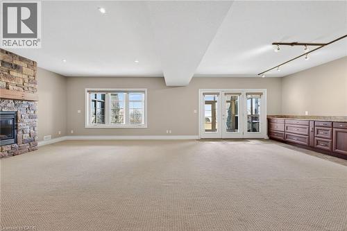 80 New Lakeshore Road Unit# 16, Port Dover, ON - Indoor With Fireplace
