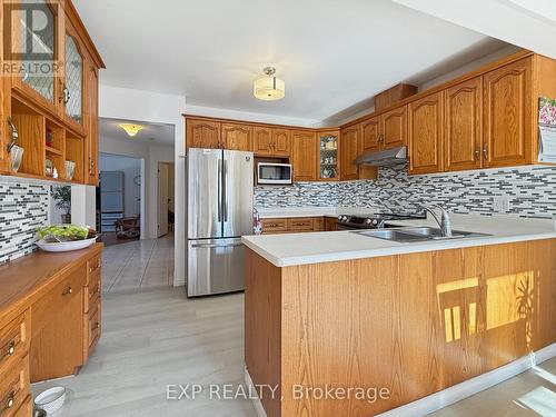 444 Burnett Avenue, Cambridge, ON - Indoor Photo Showing Kitchen With Double Sink