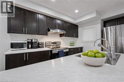 Virtually Staged - 390 Linden Drive, Cambridge, ON - Indoor Photo Showing Kitchen