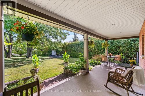 1601 Apeldoorn Avenue, Ottawa, ON - Outdoor With Deck Patio Veranda