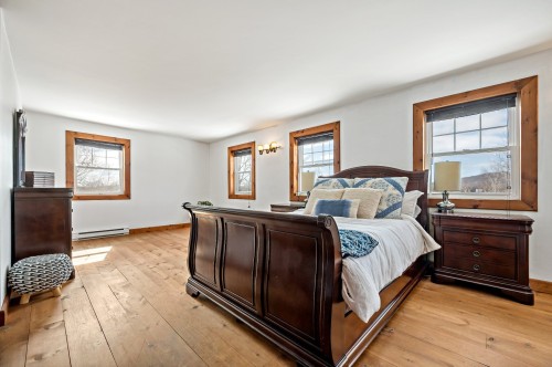 Chambre à coucher principale - 23  - 23A Ch. Du Lac-Allard, Lac-Saguay, QC - Indoor Photo Showing Bedroom