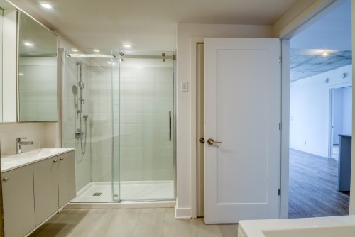 Bathroom - 218-4820 4E Avenue, Montréal (Rosemont/La Petite-Patrie), QC - Indoor Photo Showing Bathroom