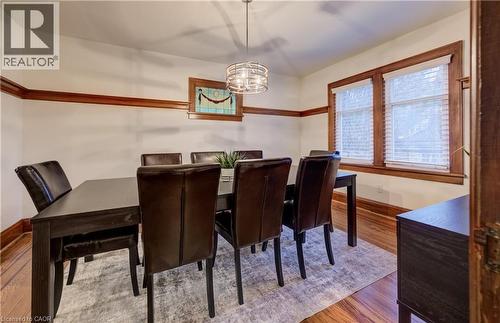 262 Province Street S, Hamilton, ON - Indoor Photo Showing Dining Room