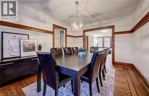 262 Province Street S, Hamilton, ON - Indoor Photo Showing Dining Room
