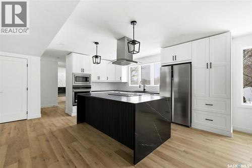 8 Thatcher Road, Regina, SK - Indoor Photo Showing Kitchen