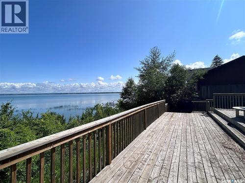 9 Kilcare Drive, Jackfish Lake, SK - Outdoor With Body Of Water With Deck Patio Veranda