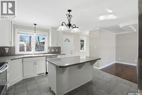 110 Meglund Place, Saskatoon, SK - Indoor Photo Showing Kitchen With Upgraded Kitchen