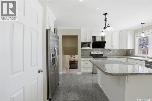 110 Meglund Place, Saskatoon, SK - Indoor Photo Showing Kitchen With Upgraded Kitchen