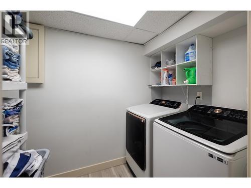 Laundry/Storage - 8705 Kalview Drive, Coldstream, BC - Indoor Photo Showing Laundry Room