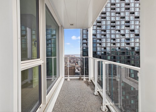 Balcony - 4622-1245 Rue De Bleury, Montréal (Ville-Marie), QC - Outdoor With Balcony With Exterior