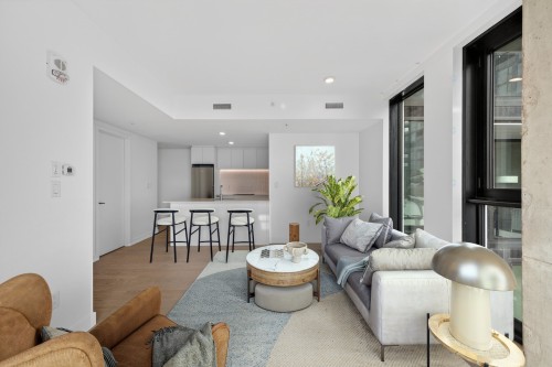 Overall view - 4622-1245 Rue De Bleury, Montréal (Ville-Marie), QC - Indoor Photo Showing Living Room