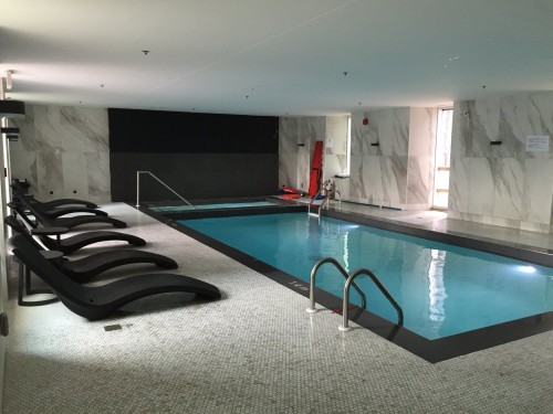 Piscine - 1203-1800 Boul. René-Lévesque O., Montréal (Ville-Marie), QC - Indoor Photo Showing Other Room With In Ground Pool