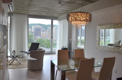 Dining Room - 1204-1800 Boul. René-Lévesque O., Montréal (Ville-Marie), QC - Indoor Photo Showing Dining Room