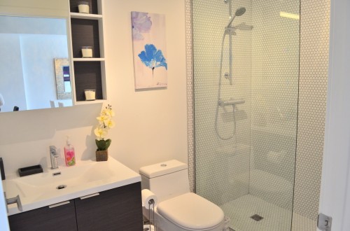 Bathroom - 1204-1800 Boul. René-Lévesque O., Montréal (Ville-Marie), QC - Indoor Photo Showing Bathroom