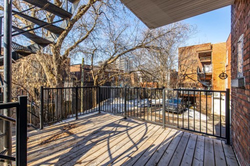 Terrasse - 4420 Av. Coolbrook, Montréal (Côte-Des-Neiges/Notre-Dame-De-Grâce), QC - Outdoor With Deck Patio Veranda With Exterior
