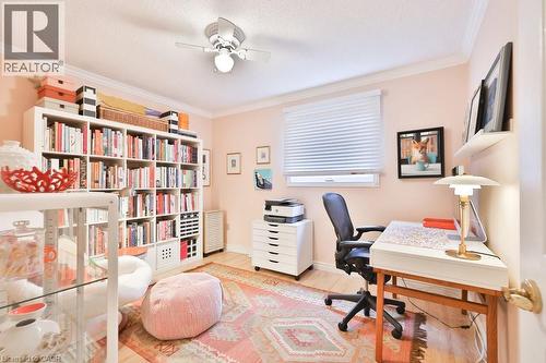 Bedroom, Double Closet, Large Window - 431 Naomi Crescent, Mississauga, ON - Indoor Photo Showing Office