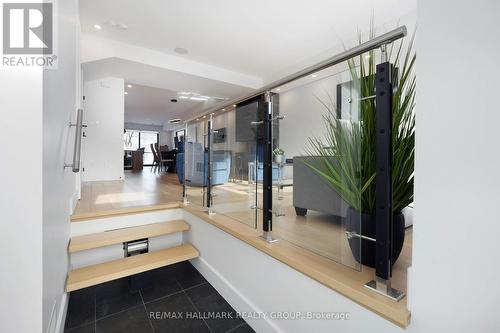 Main Level - Foyer with architectural glass - 2167 Rice Avenue, Ottawa, ON - Indoor Photo Showing Other Room