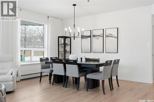 111 619 Saskatchewan Crescent W, Saskatoon, SK - Indoor Photo Showing Dining Room