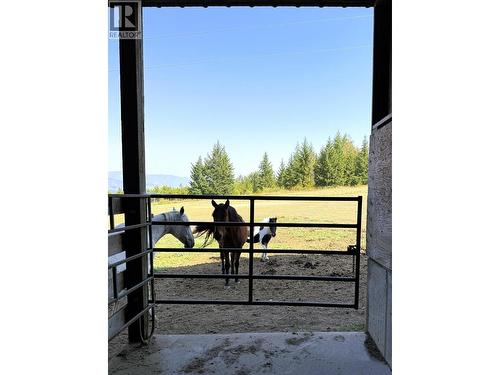 Looking out from loose stall area - 1403 Notch Hill Road, Sorrento, BC - Outdoor
