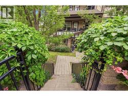 Pathway to exterior unit door/patio - 