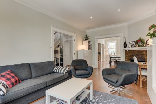 Salon - 850 Av. Pratt, Montréal (Outremont), QC - Indoor Photo Showing Living Room