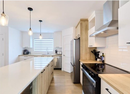 Kitchen - 1122 Av. Des Oiselets, Bécancour, QC - Indoor Photo Showing Kitchen With Upgraded Kitchen