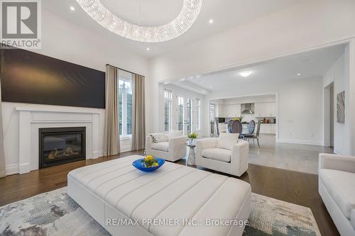 30 Enclave Court, Vaughan, ON - Indoor Photo Showing Living Room With Fireplace