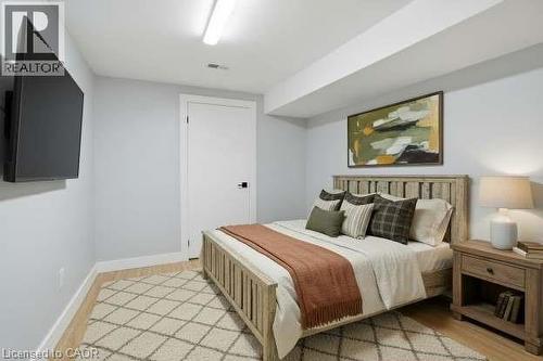 Virtually Staged - 68 Delena Avenue N, Hamilton, ON - Indoor Photo Showing Bedroom
