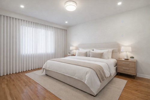 Master Bedroom - 612  - 614 Av. Abercorn, Mont-Royal, QC - Indoor Photo Showing Bedroom
