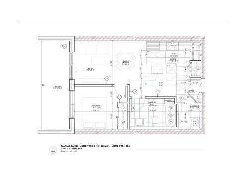 Floor Plan - 204-9229 Rue Airlie, Montréal (Lasalle), QC - Other