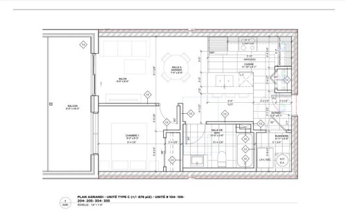 Floor Plan - 304-9229 Rue Airlie, Montréal (Lasalle), QC - Other