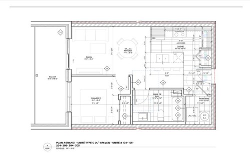 Plan (croquis) - 305-9229 Rue Airlie, Montréal (Lasalle), QC - Other