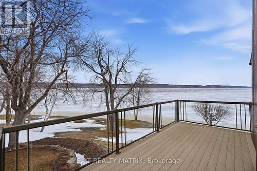 2176 Bay Road, Champlain, ON - Outdoor With Body Of Water With Balcony With View