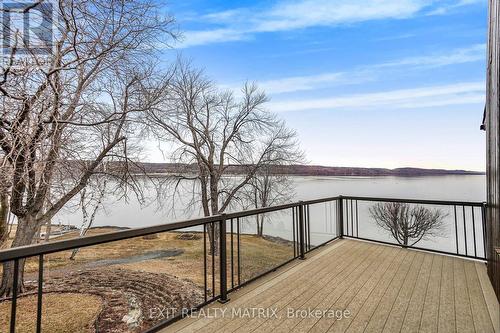2176 Bay Road, Champlain, ON - Outdoor With Body Of Water With Balcony With View