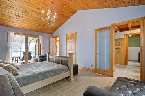 Chambre à coucher principale - 100 Ch. Mccarthy, Grand-Remous, QC - Indoor Photo Showing Bedroom