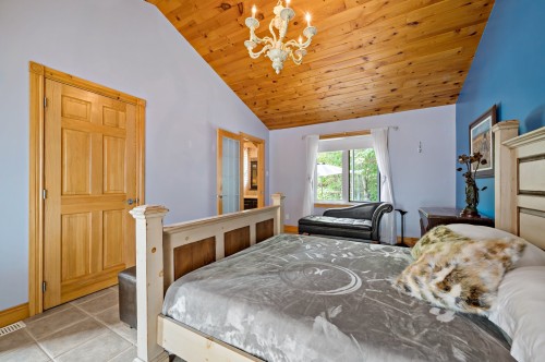 Chambre à coucher principale - 100 Ch. Mccarthy, Grand-Remous, QC - Indoor Photo Showing Bedroom