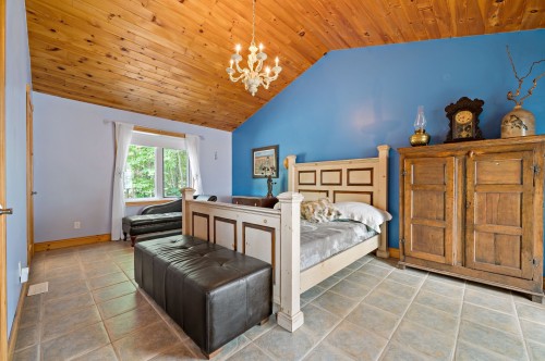 Chambre à coucher principale - 100 Ch. Mccarthy, Grand-Remous, QC - Indoor Photo Showing Bedroom