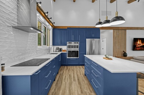 Cuisine - 169 Ch. Du Printemps, Amherst, QC - Indoor Photo Showing Kitchen With Upgraded Kitchen