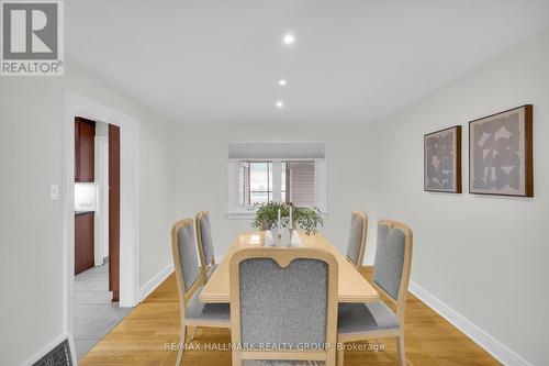 162 Loretta Avenue N, Ottawa, ON - Indoor Photo Showing Dining Room