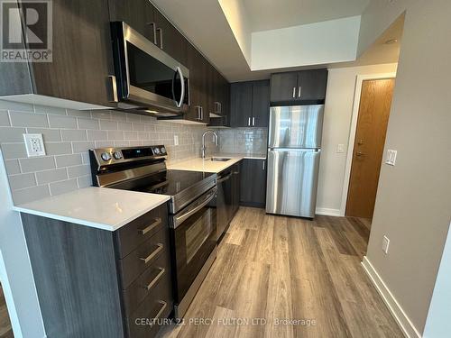 1706 - 1435 Celebration Drive, Pickering, ON - Indoor Photo Showing Kitchen With Stainless Steel Kitchen