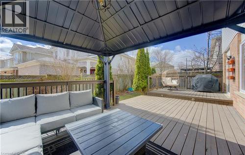 31 Adler Drive, Cambridge, ON - Outdoor With Deck Patio Veranda With Exterior