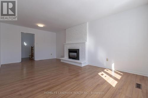 2453 Strathmore Crescent, Mississauga, ON - Indoor Photo Showing Living Room With Fireplace
