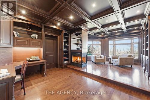 2659 2 Sideroad, Burlington, ON - Indoor Photo Showing Other Room With Fireplace