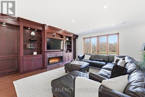 2659 2 Sideroad, Burlington, ON - Indoor Photo Showing Living Room With Fireplace