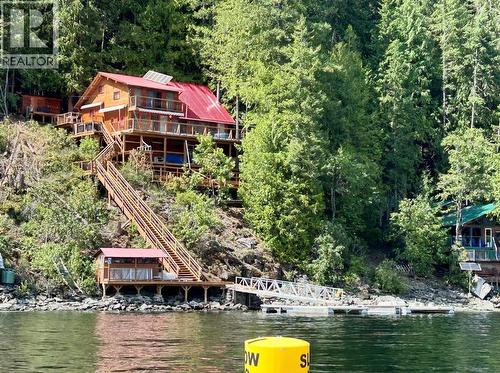 31 Lime Cliffs Beach, Sicamous, BC - Outdoor With Body Of Water With Deck Patio Veranda