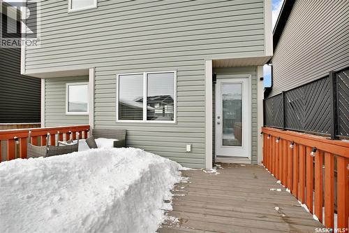 321 Secord Way, Saskatoon, SK - Outdoor With Deck Patio Veranda With Exterior