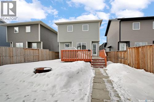 321 Secord Way, Saskatoon, SK - Outdoor With Deck Patio Veranda With Exterior